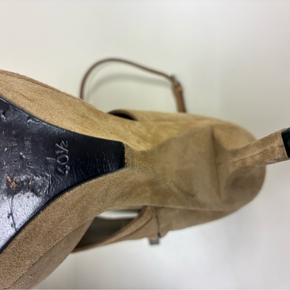 Yves Saint Laurent  Tan High Heels - Picture 7 of 14